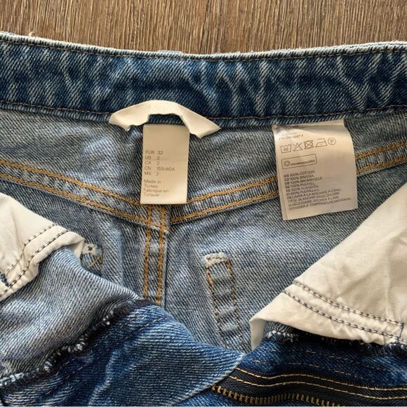 H&M Denim Skirt Size 2 - Picture 5 of 7
